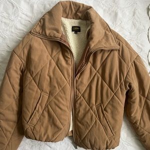 Fleece Lined Bomber Jacket